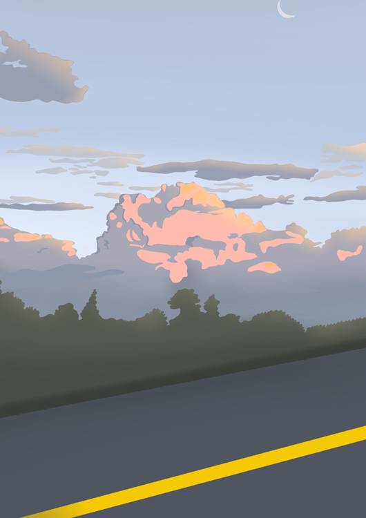 Mountain range preview