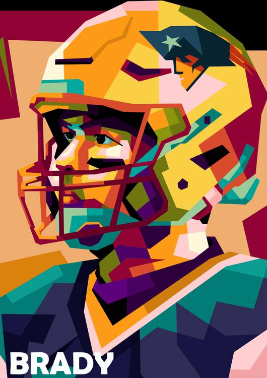 Best American Football in pop art preview