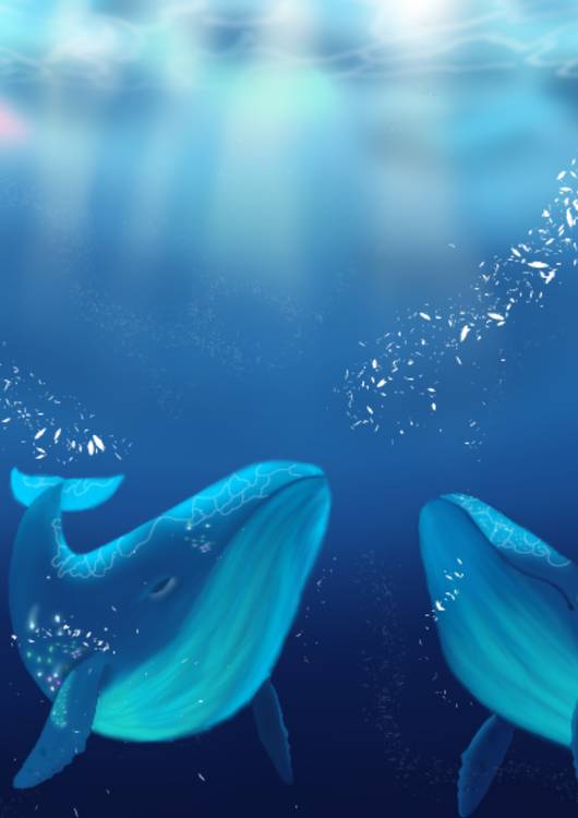 Among whales preview