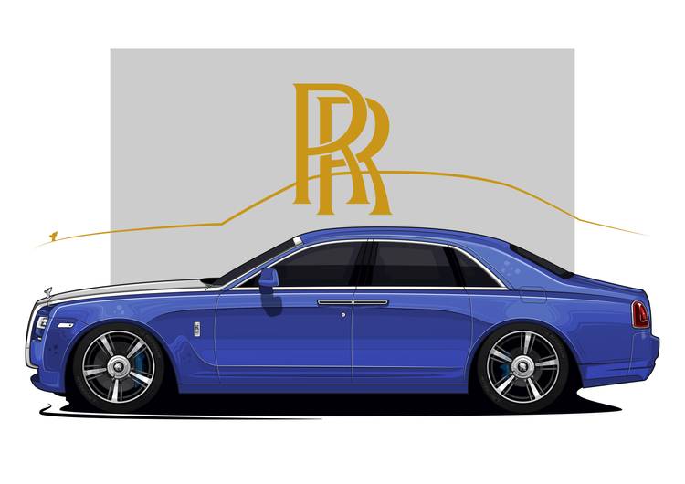 Rolls Royce Phantom Canvas Rolls Royce preview