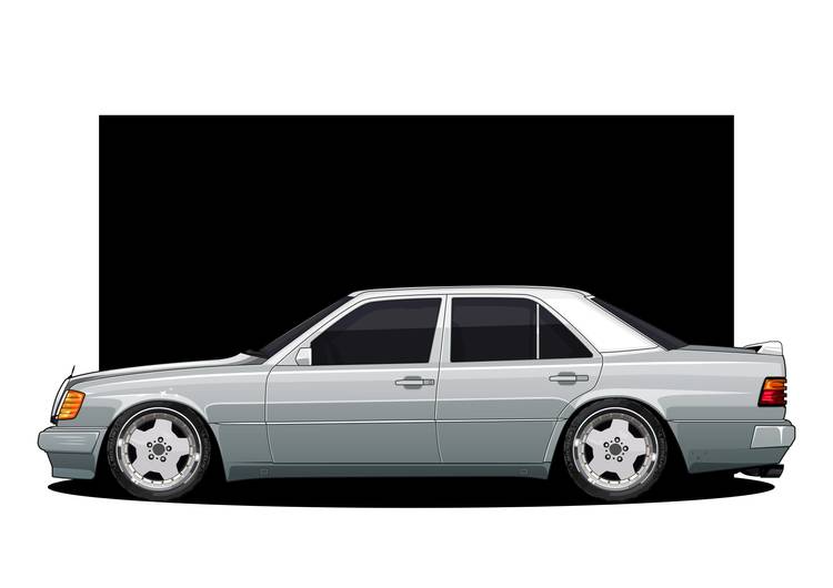 Mercedes E500 Canvas, Mercedes preview