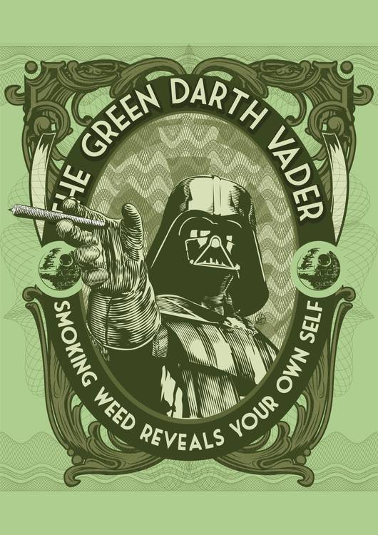 Darth green vader preview