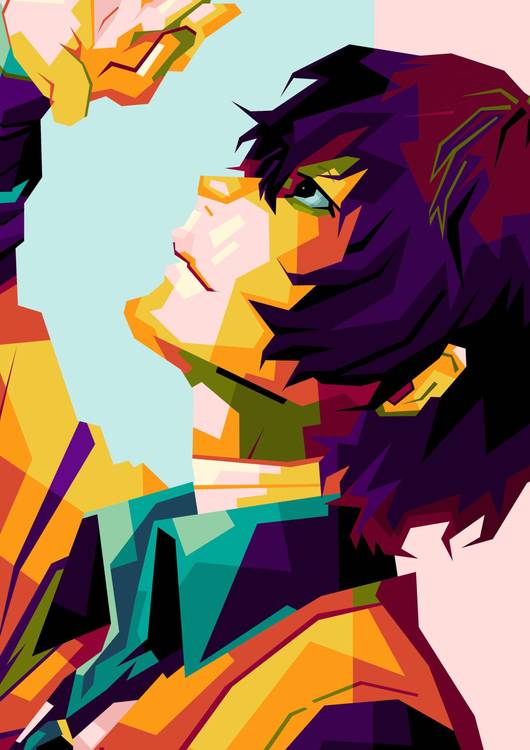 Anime Bungou Stray Dog in best pop art preview