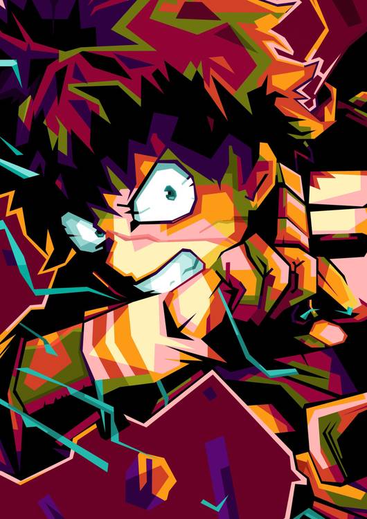 Japanese anime My Hero Academia preview