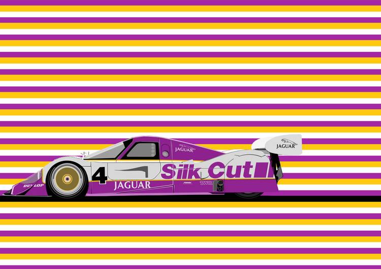 Silk Cut Jaguar XJR-11 preview