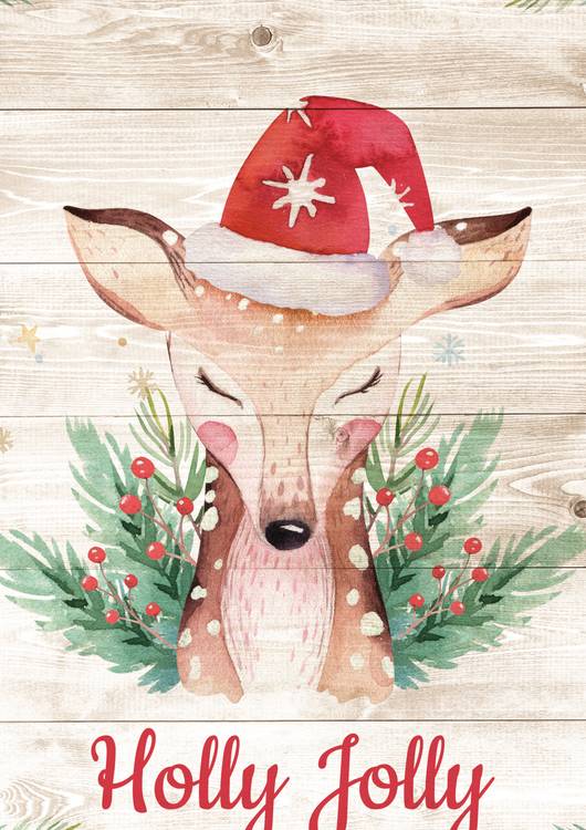 Christmas Holly Jolly Deer preview