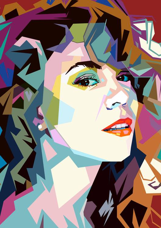 Mariah Carey in pop art preview