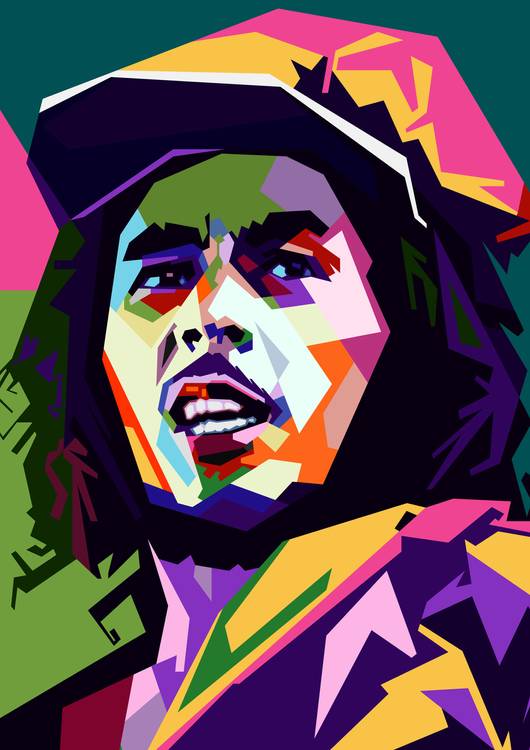 Bob Marley wpap pop art preview