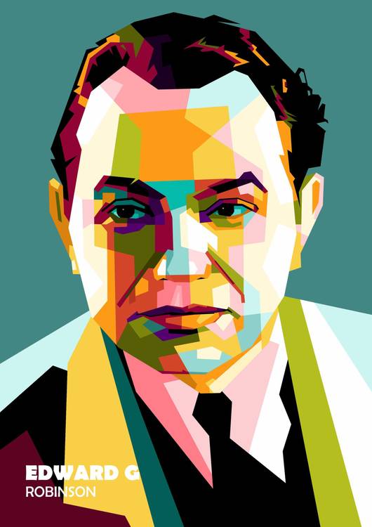 Edward G Robinson in amazing pop art preview