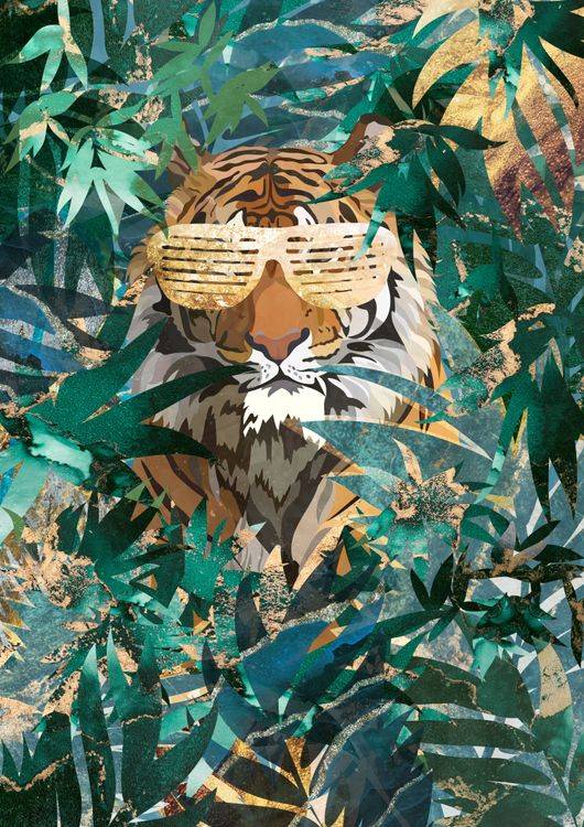 Hip hop tiger in the jungle preview