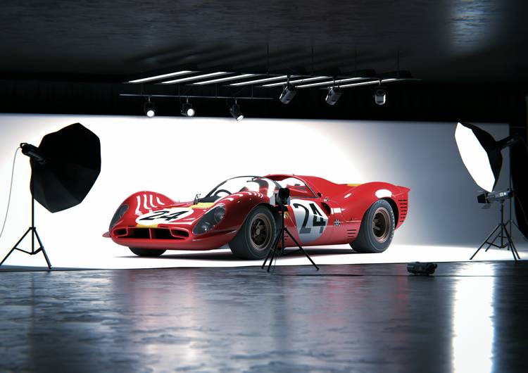 Ferrari 330p4 - Le Mans 1967 preview