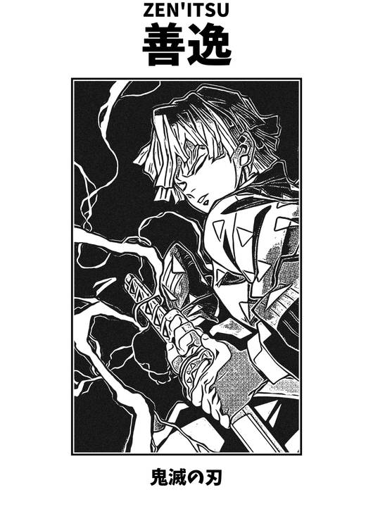 Zenitsu Agatsuma Demon Slayer preview
