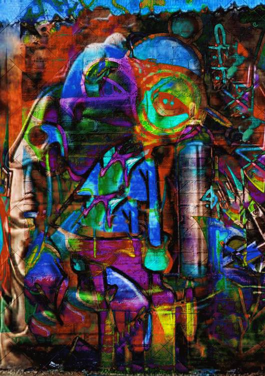 Graffiti wall preview