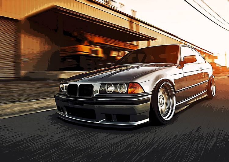 BMW E36 M3 preview