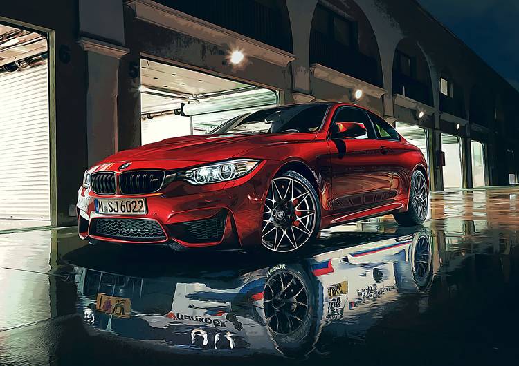 BMW F82 M4 preview