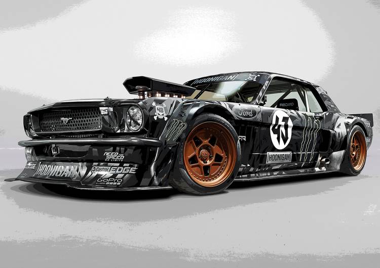 Ford Mustang Ken Block preview