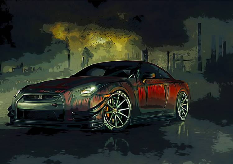 Nissan GT-R R35 preview