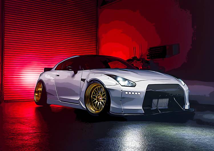 Nissan GT-R R35 preview