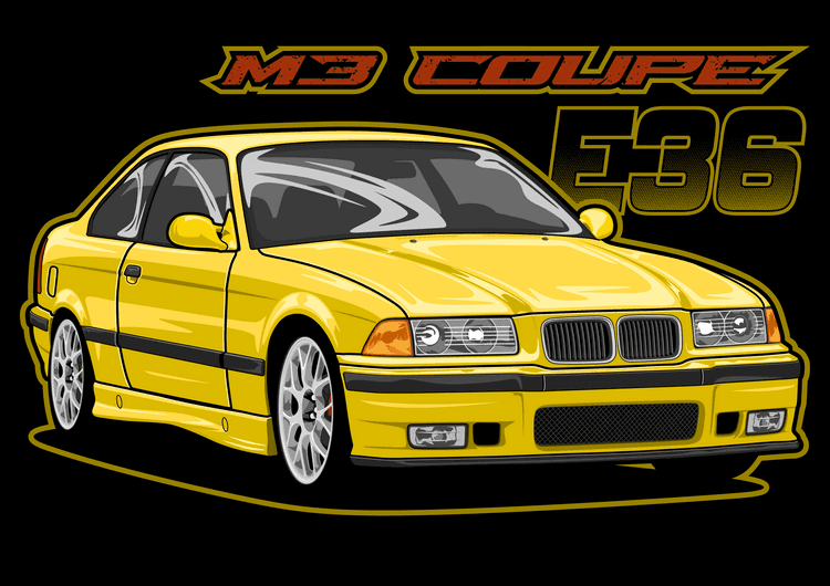 BMW E36 Coupe preview