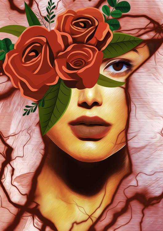 Abstract Portrait preview