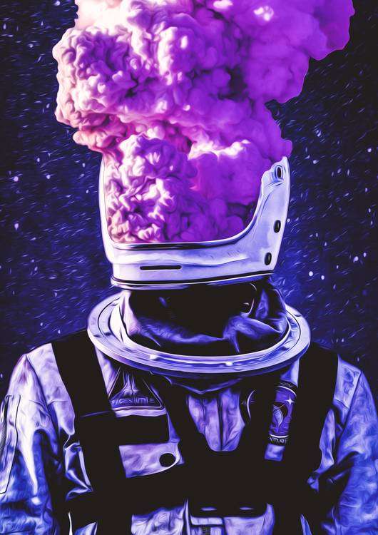 Astronaut Smoke Head preview