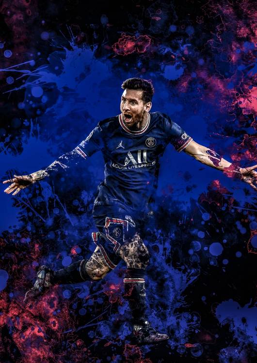 Lionel Messi Abstract preview