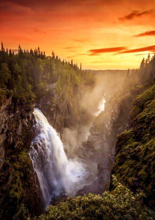 Susnet Waterfall preview