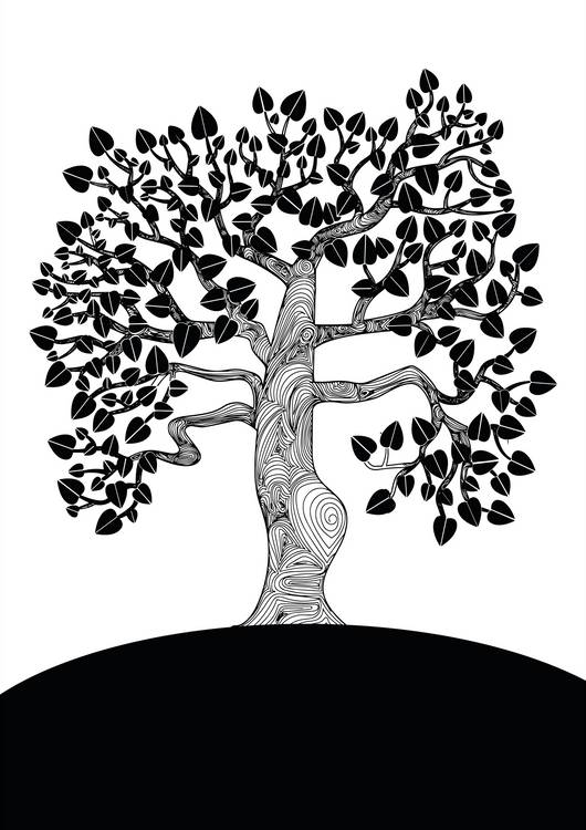 Lonely Tree Canvas preview