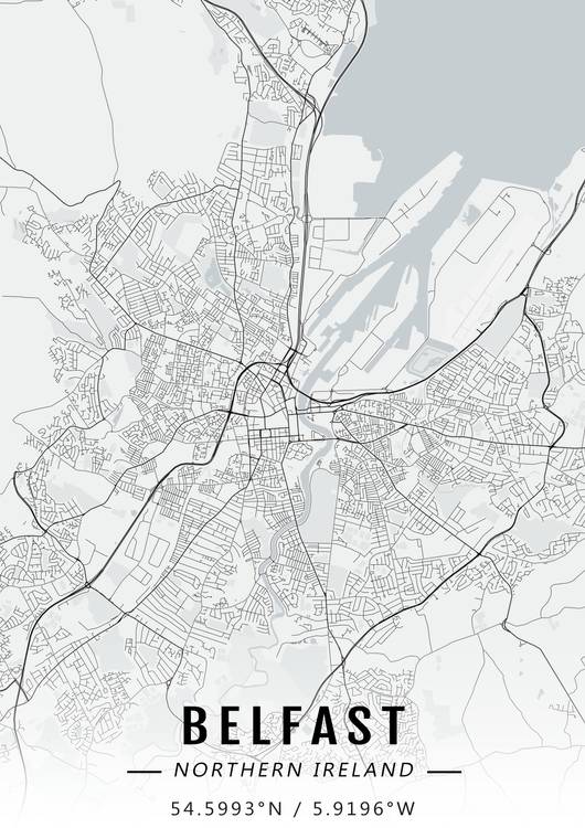 Belfast map preview