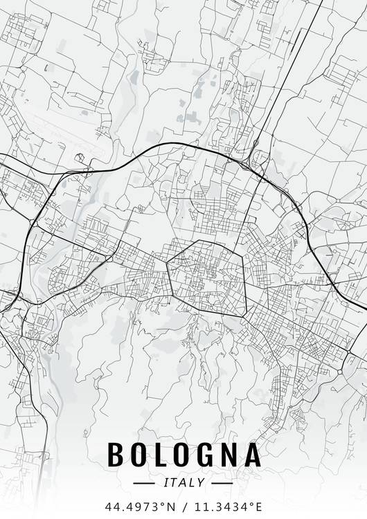Bologna map preview
