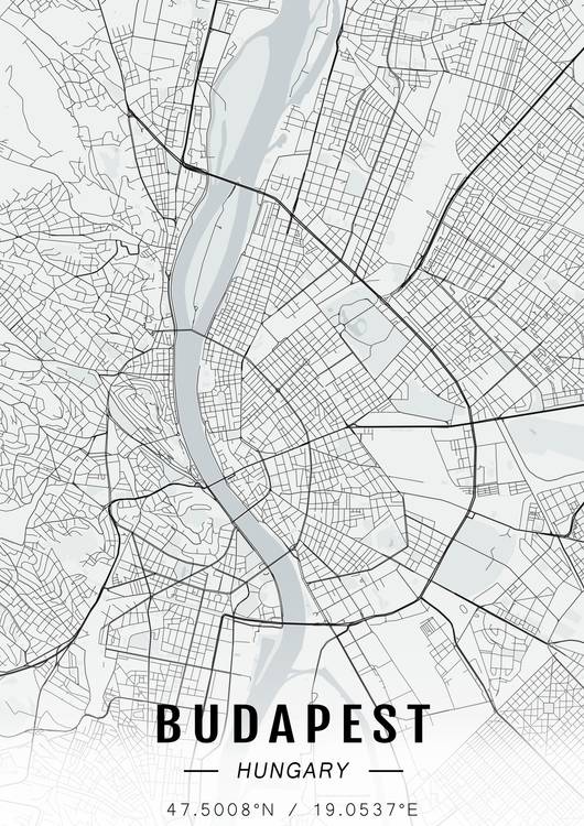 Budapest map preview