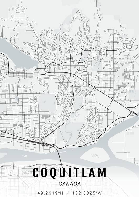 Coquitlam map preview