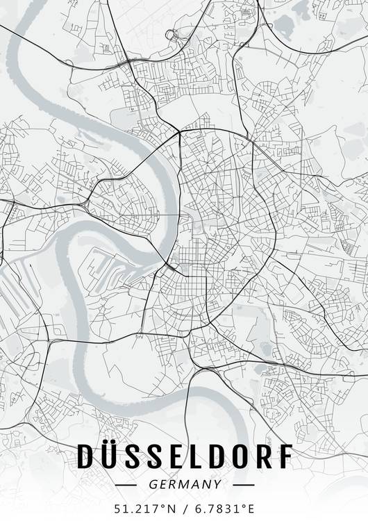 Düsseldorf map preview