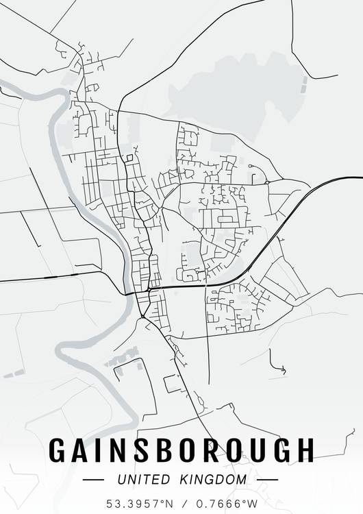 Gainsborough map preview
