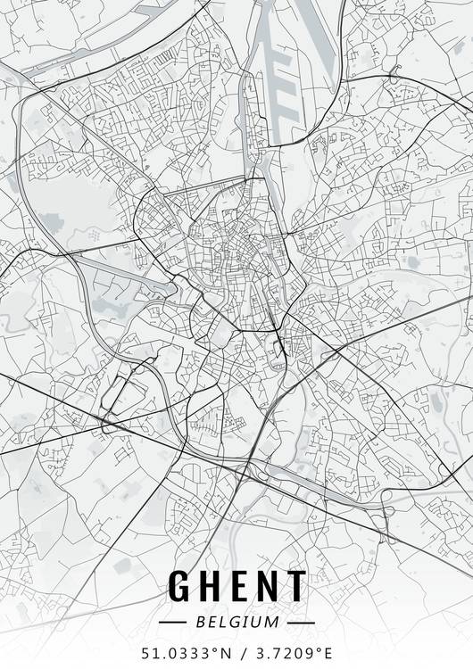 Ghent map preview