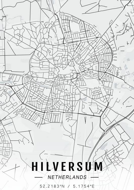 Hilversum map preview