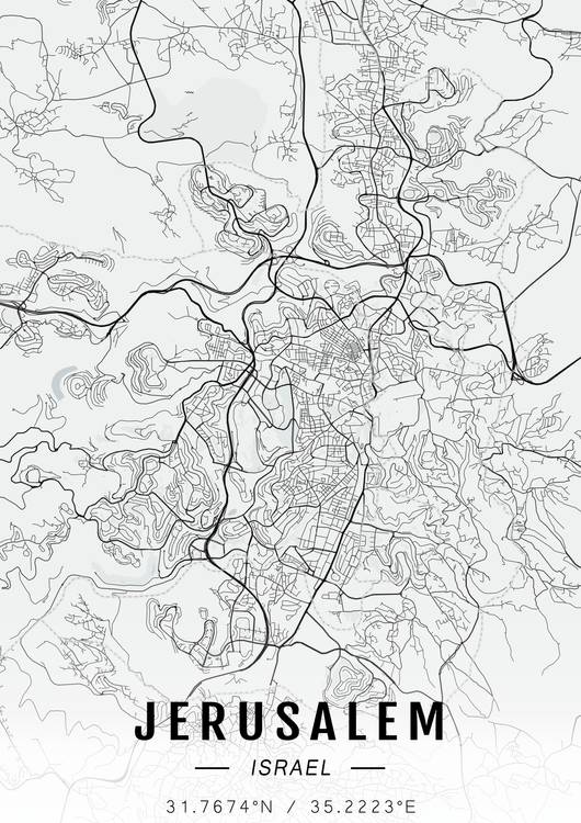 Jerusalem map preview