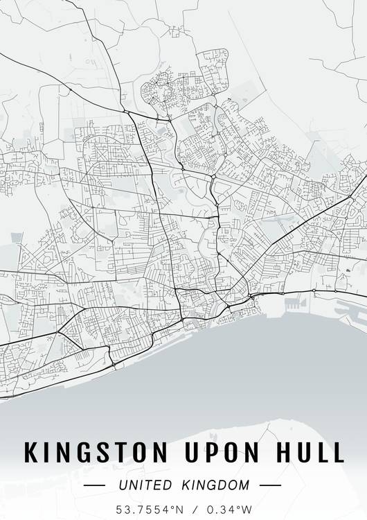 Kingston Upon Hull map preview