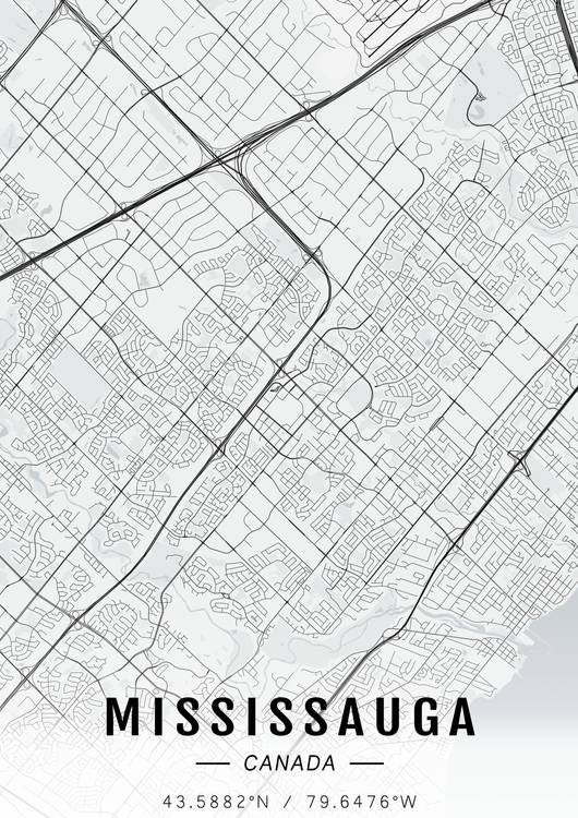 Mississauga map preview