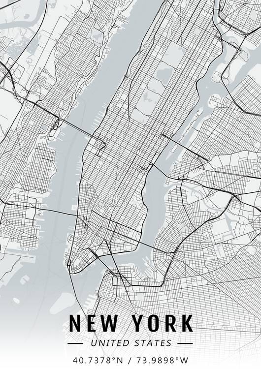 New York map preview