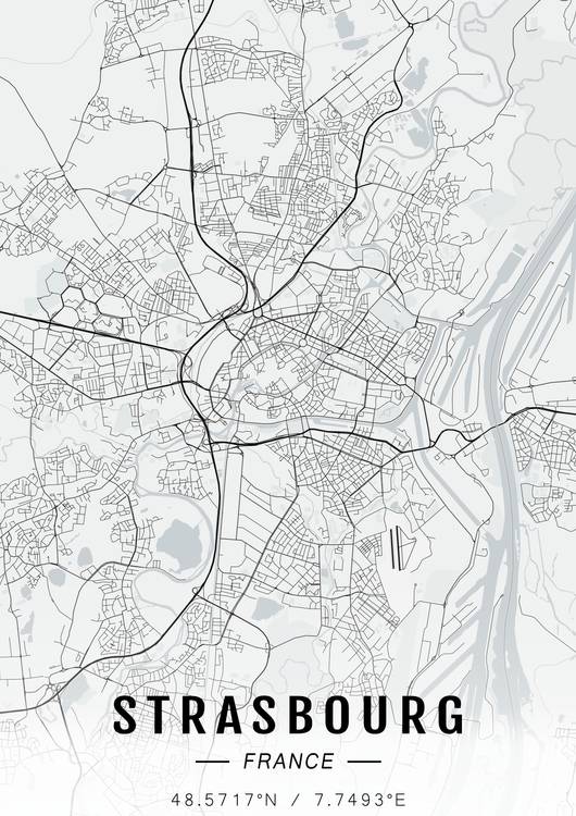Strasbourg map preview