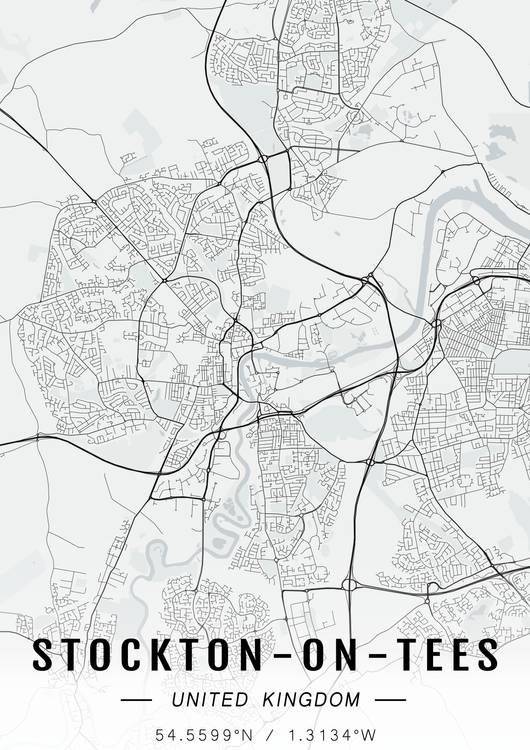 Stockton-on-Tees map preview