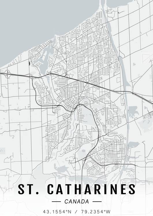 St. Catharines map preview