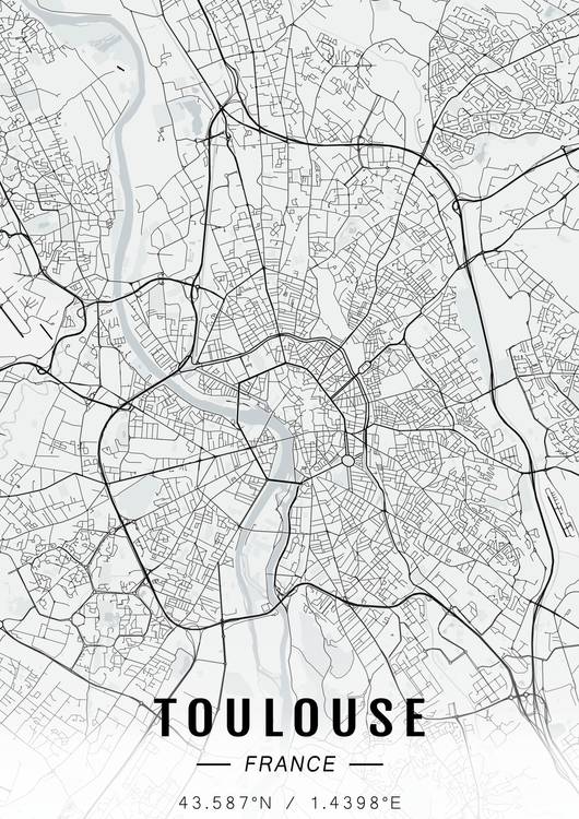 Toulouse map preview