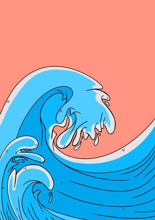 A splash of waves  preview