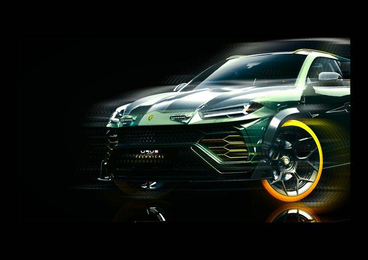 Lamborghini Urus Technical Design preview