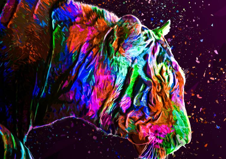 Colored Tiger preview