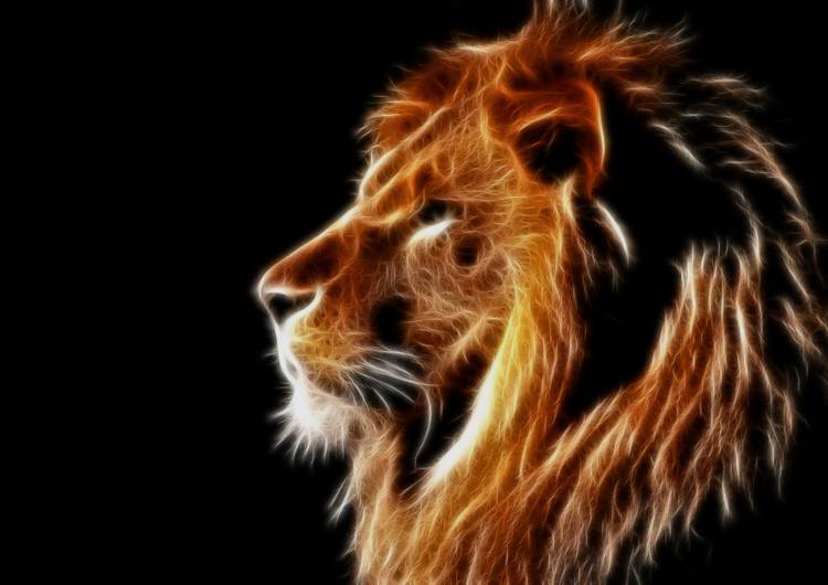 Glowing Lion preview