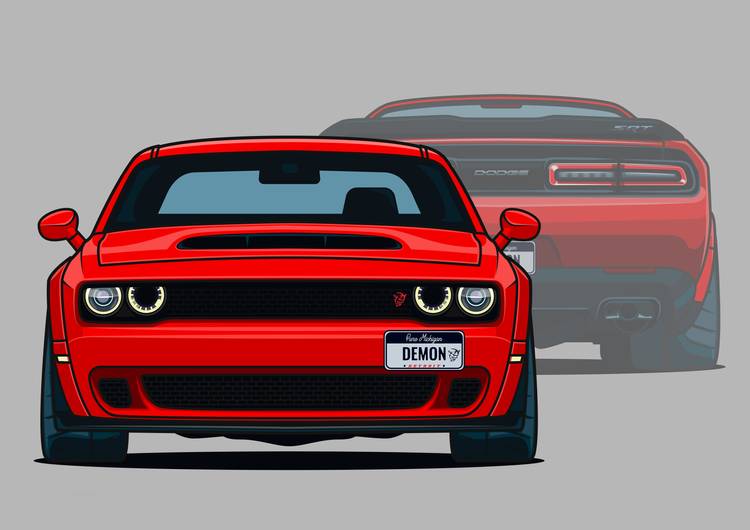 Dodge Challenger SRT Demon preview