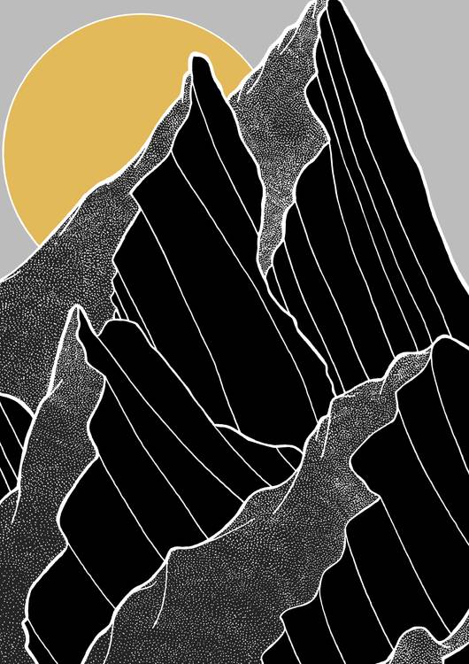 The dark peaks under the golden sun preview